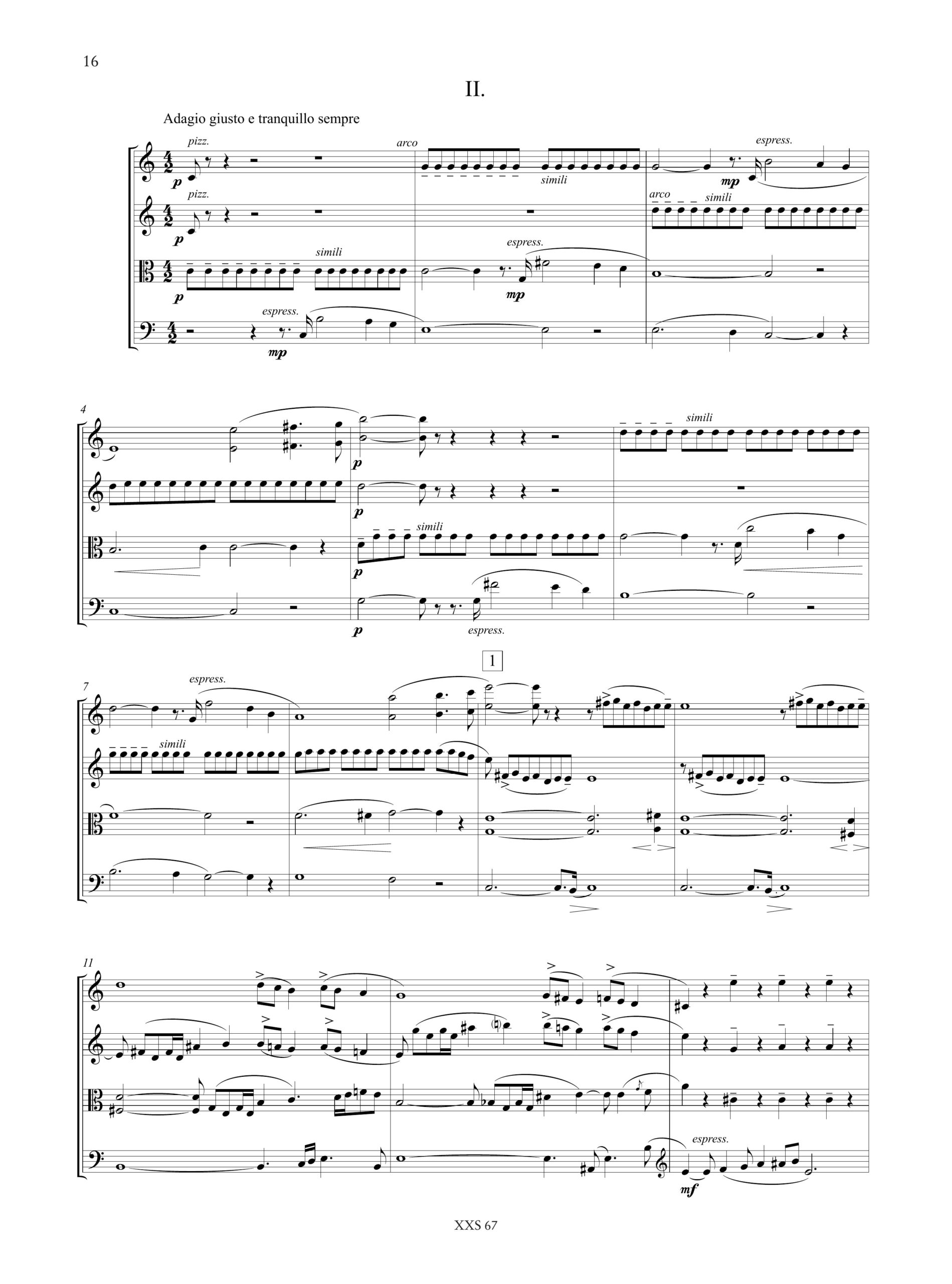 Colarizi, Giorgio: Quartetto d’Archi N. 1 - Image 3