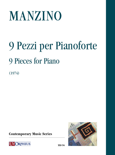 Manzino, Giuseppe: 9 Pezzi per Pianoforte (1974)