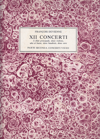 Devienne, Francois (1759–1803): 12 Concerti