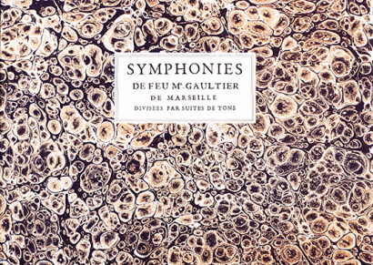 Gaultier, Pierre (1642–1696): Symphonies de feu M. Gaultier