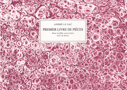 Le Sac, André: Premier Livre de Pièces