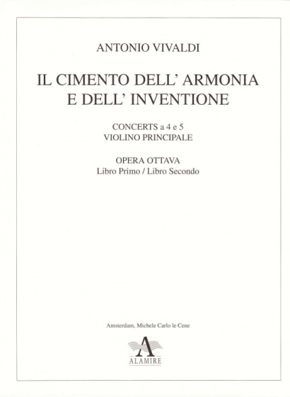 Vivaldi, Antonio (1678-1741): Il Cimento dell' Armonia e dell' Inventione (incl. La quattro Stagione & Il Piacere, La Tempesta di Mare & La Caccia)