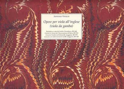 Vivaldi, Antonio (1678–1741): Le opere per Viola all’inglese