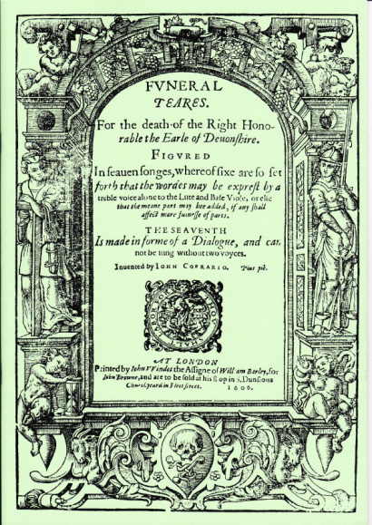 Coprario, John (1543-1623): Funeral Teares