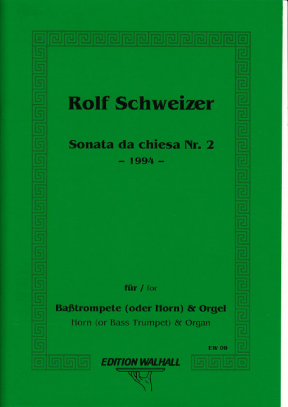 Schweizer, Rolf (*1936): Sonata da Chiesa Nr. 2