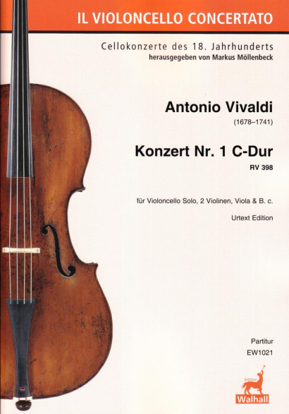 Vivaldi, Antonio (1678–1741):Konzert Nr. 1 C-DurRV 398