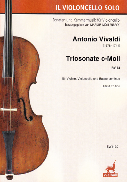 Vivaldi, Antonio (1678–1741):Triosonate c-Moll RV 83