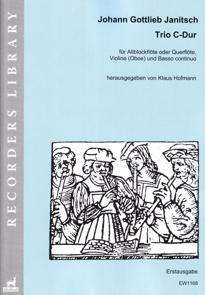Janitsch, Johann Gottlieb (1708–1762): Trio C-Dur