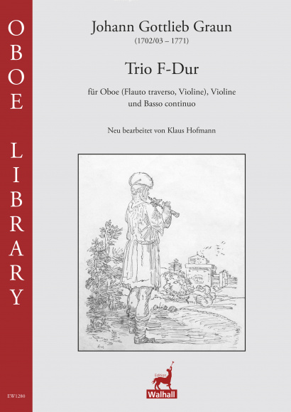 Graun, Johann Gottlieb (1702/03–1771): Trio F-Dur