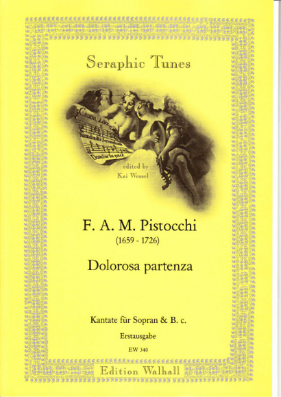 Pistocchi, Francesco A. M. (1659- 1726): Dolorosa Partenza - Sopran & B. c.