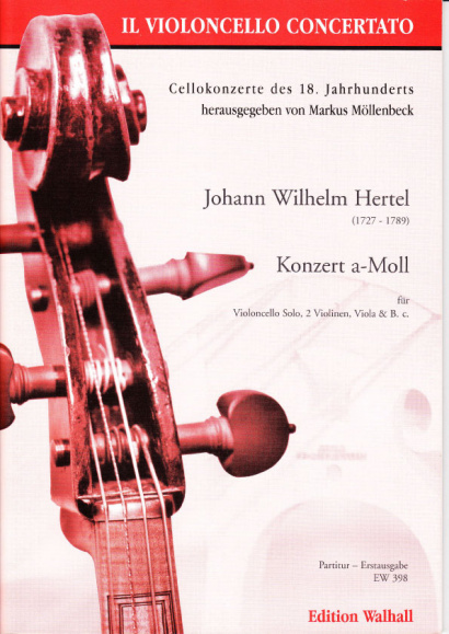 Hertel, Johann Wilhelm (1727- 1789):Konzert a-Moll (1759)