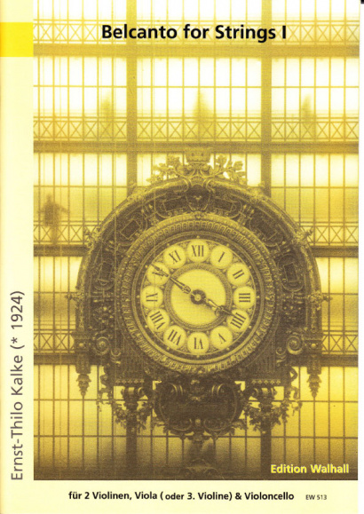 Kalke, Ernst-Thilo (*1924): Belcanto for strings- Band I (Aida)