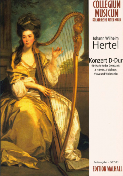 Hertel, Johann Wilhelm (1729-1789): Konzert D-DurPartitur