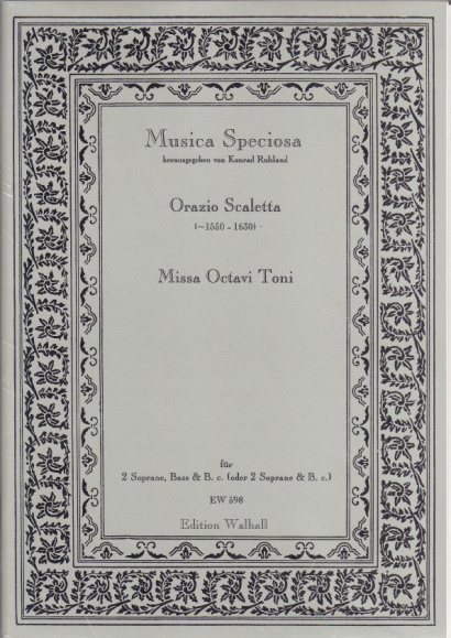 Scaletta, Orazio (~1550-1630): Missa Octavi toni à 3