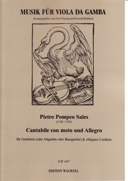 Sales, Pietro Pompeo (1729-1797): Cantabile con moto und Allegro