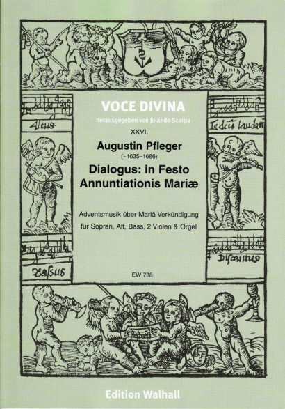 Pfleger, Augustin (~1635–1686): Dialogus: in Festo Annuntiationis Mariæ