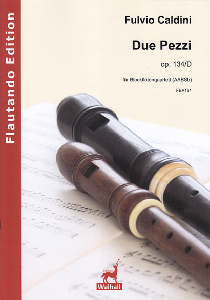 Caldini, Fulvio (*1959): Due Pezzi op. 134/D