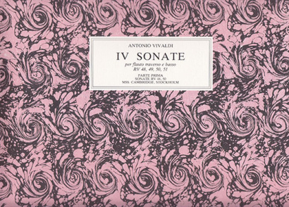 Vivaldi, Antonio (1678–1741): IV Sonate
