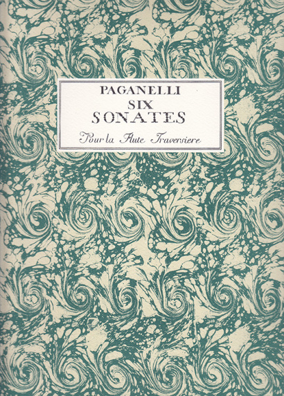 Paganelli, Giuseppe Antonio (1710–c.1763): Six Sonates op. 16