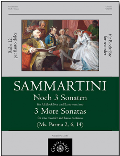 Sammartini, Giuseppe (1695–1750): Noch 3 Sonaten