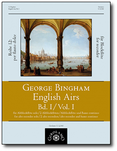 Bingham, George (fl.1702–1705):English Airs – Band I