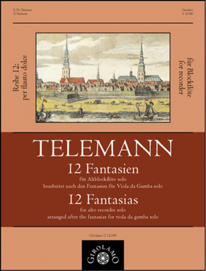 Telemann, Georg Philipp (1681–1767): 12 Fantasien