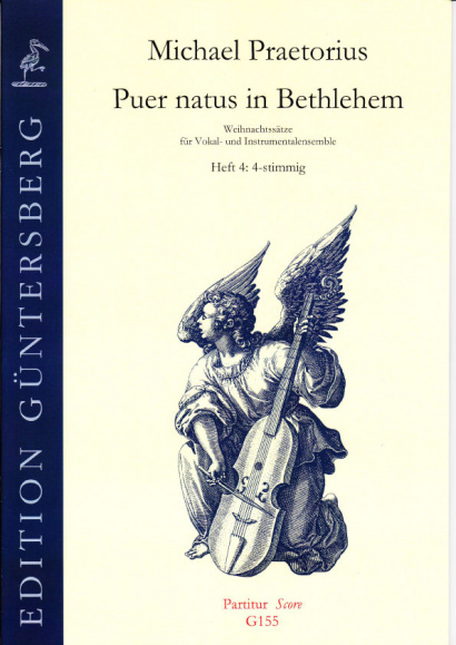 Praetorius, Michael (1572-1621): Puer natus in Bethlehem IV- 19 Sätze, 4-stimmig, Heft 4 (PT)
