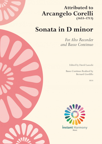 Corelli, Arcangelo ? (1653–1713): Sonate d-moll