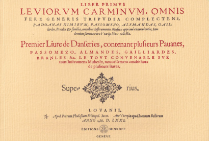 Phalèse, Pierre ed. (1550–1629): Liber Primus Levicorum Carminum