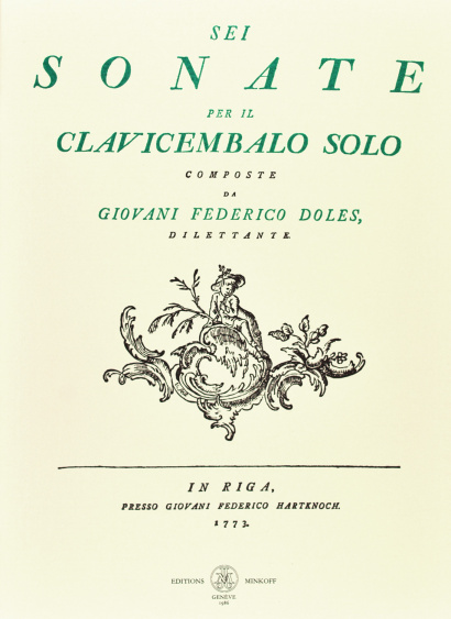 DOLES, Johann Friedrich (1746-1796): Sei sonate