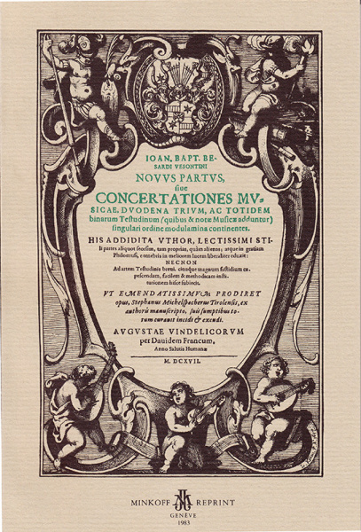 Besard, Jean-Baptiste (c.1567–1625): Novus Partus Isagoge in Artem Testudinariam