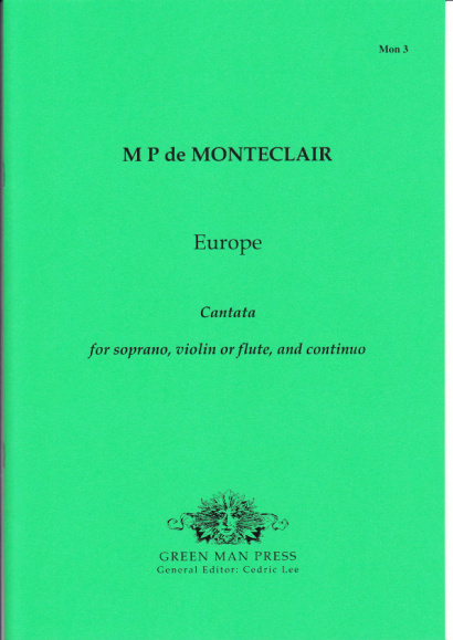 Monteclair, Michel Pignolet de (~1667-1737): Europe
