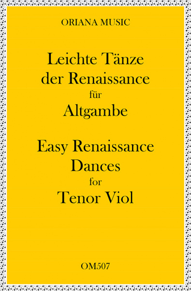 Leichte Tänze der Renaissance für 2 Altgamben