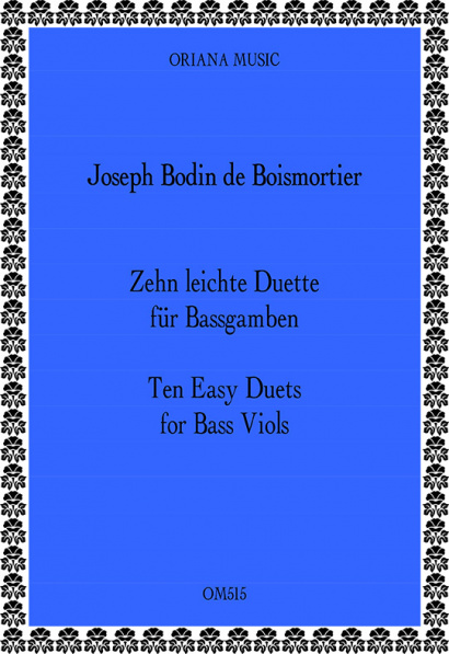 Boismortier, J.B. Bodin de (1691– 1755): 10 leichte Duette aus op. 66