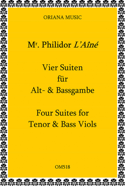 Philidor L’Aine, André (~1647–1730): 4 Suiten