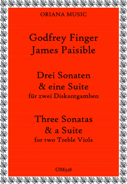 Finger, Gottfried (~1660–1730) &Paisible, James:Drei Sonaten und eine Suite