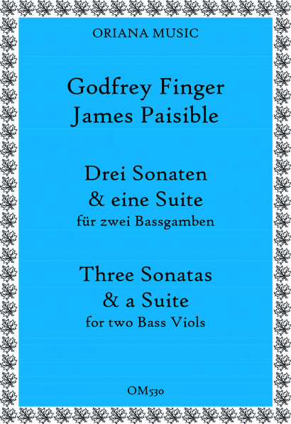 Finger, Gottfried (~1660–1730) &Paisible, James:Drei Sonaten und eine Suite