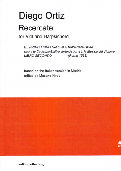 Ortiz, Diego (16. Jh.): Recercate El primo libro Nel qual si tratta delle Glose ... Rom 1553