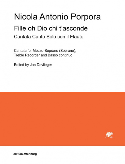 Porpora, Nicola (1686–1768): Fille oh Dio chi t’asconde