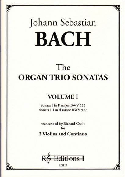 Bach, Johann Sebastian : Organ Trio Sonatas- Band I (2 Violinen)