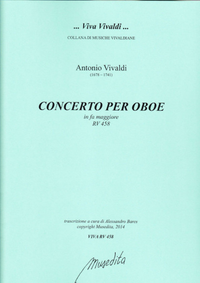 Vivaldi, Antonio (1678–1741): Concerto F-Dur RV 458