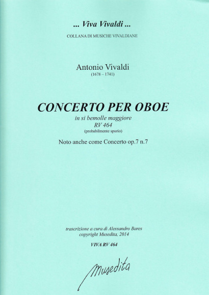 Vivaldi, Antonio: Concerto B-Dur RV 464 op. 7, 7