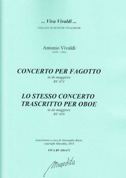 Vivaldi, Antonio (1678–1741): Concerto C-Dur RV 471/RV 450