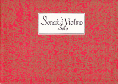 Bigaglia/Galeazzi/Somis/Vivaldi: 5 Sonate a violino solo