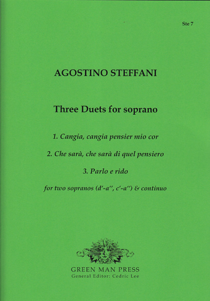 Steffani, Agostino (1654–1728): Three Duets for Soprano