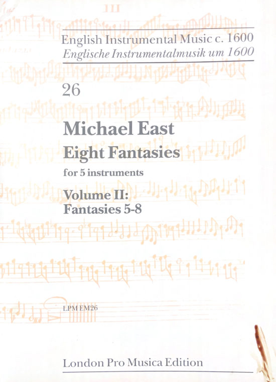 LPM London Pro Musica: Michael East - Eight Fantasies for 5 Instruments, part 2, Fantasies 5-8