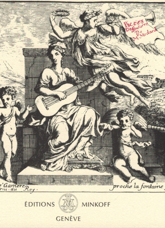 Rémy Médard - Pièces de Guitare, Paris 1676