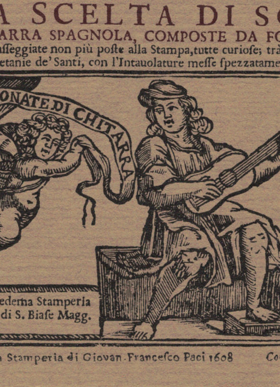 Floriano Pico - Nuova scelta di Sonate per la Chitarra Spagnola, Napoli 1628