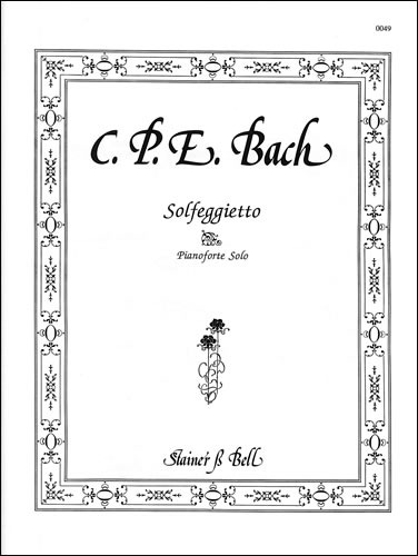 Bach, C P E - Solfeggietto