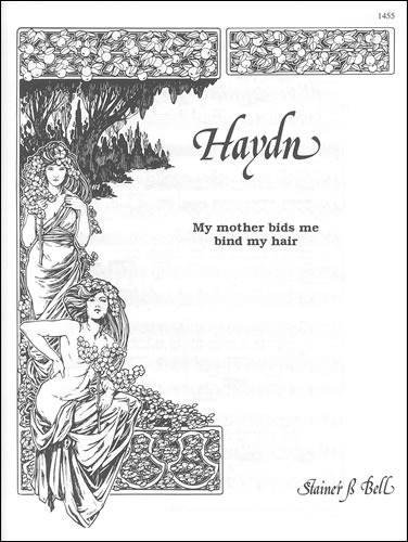 Haydn, Joseph - My mother bids me bind my hair (E - E)